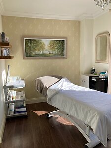 Gallery and Testimonials. Facial Treatment Room